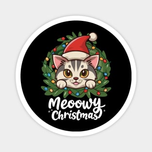 MEOOWY CHRISTMAS cat christmas Magnet